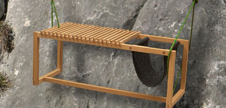 Garderobenbank aus Leisten &#40;auf Bestellung&#41;